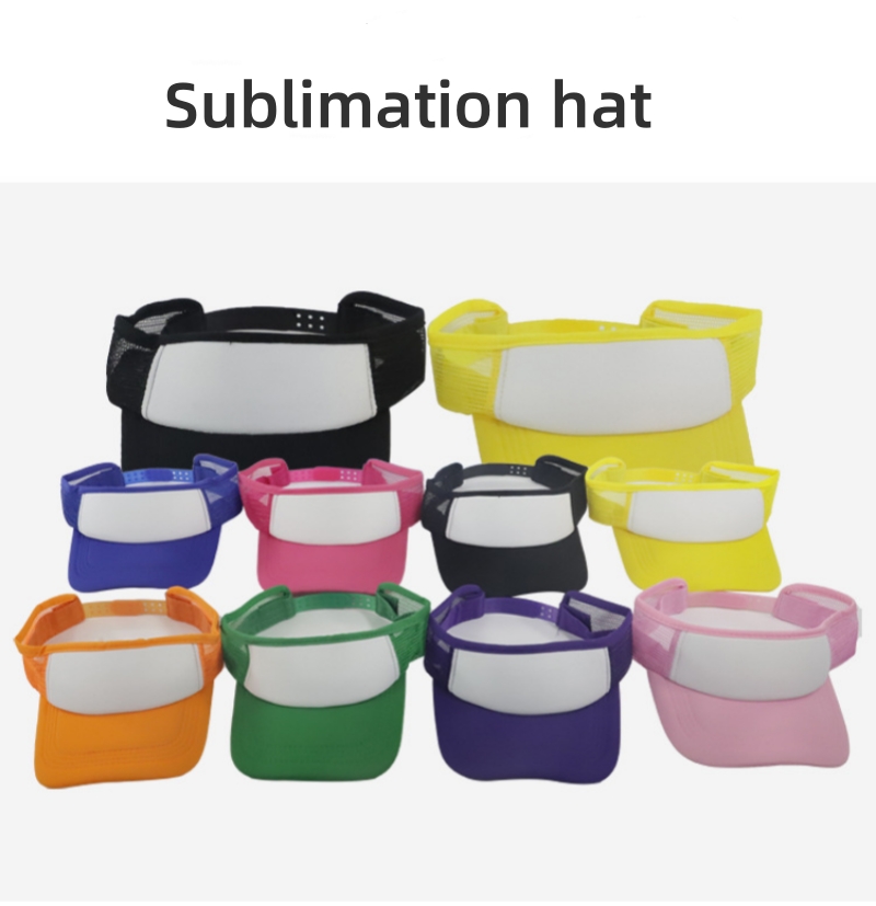 Hat Sublimation Blank - 10 pcs Topi Baseball Kosong Sublimasi