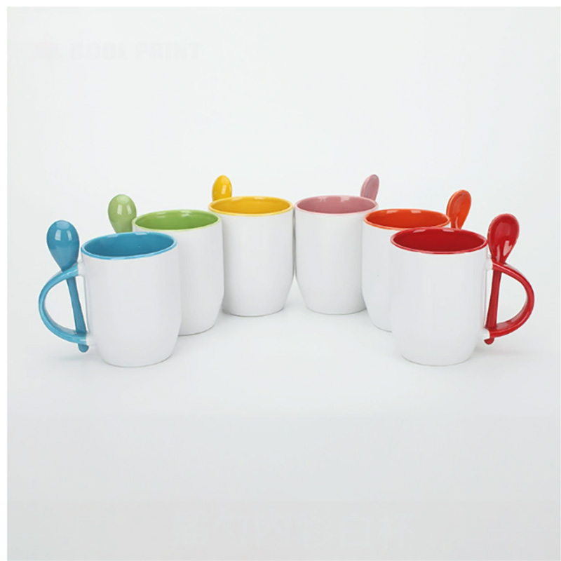 Sublimation Mug White - 2 Buah Mug Kopi Kosong Sublimasi