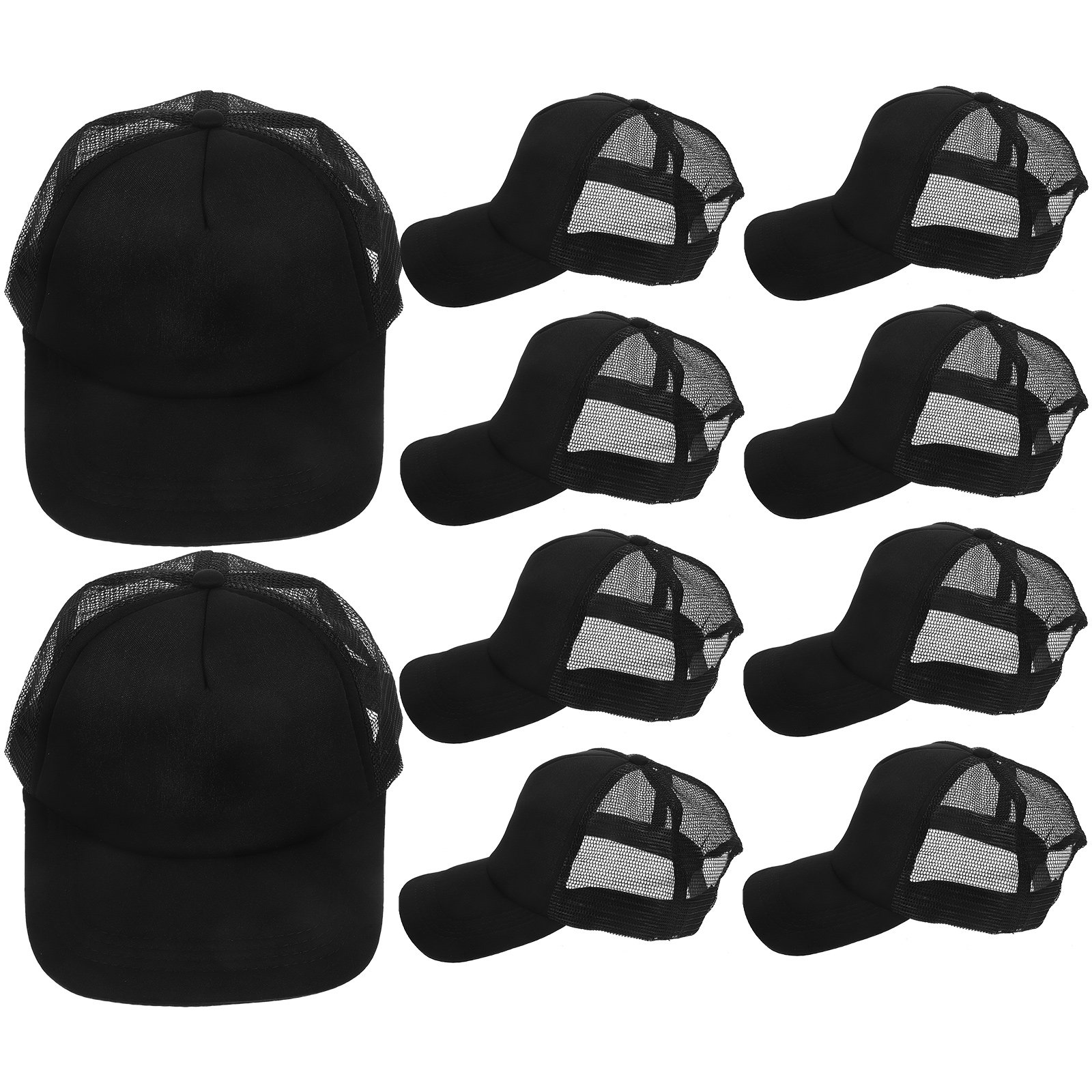 Hat Sublimation Blank - 10Pcs Topi Baseball Jaring Kosong untuk