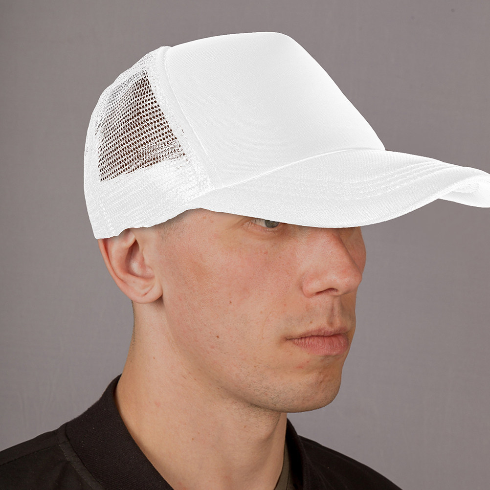 Hat Sublimation Blank - 5Pcs Topi Baseball Jaring Kosong untuk