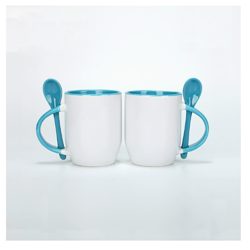 2 Buah Mug Kopi Kosong Sublima - Sublimation Mug White ulasan dan harga