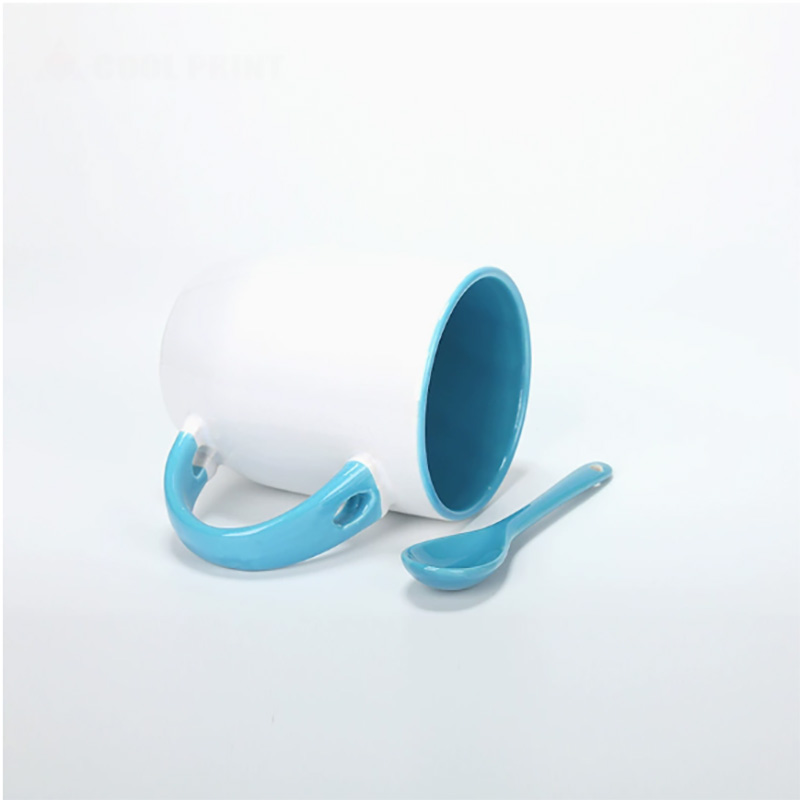 2 Buah Mug Kopi Kosong Sublima - Sublimation Mug White ulasan dan harga