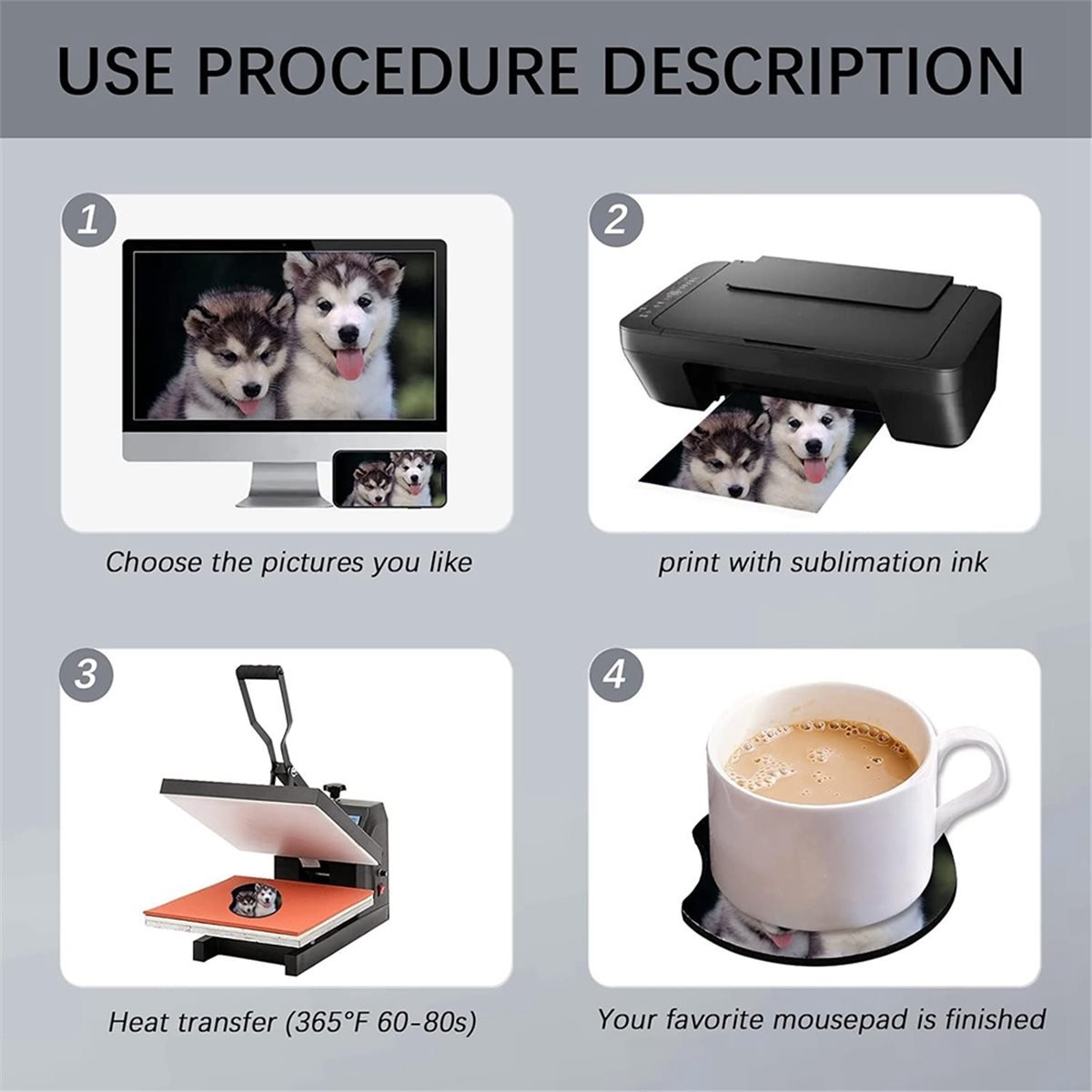 Alas Gelas Sublimasi Hemat Bia - Coaster Sublimation Blank ulasan dan harga