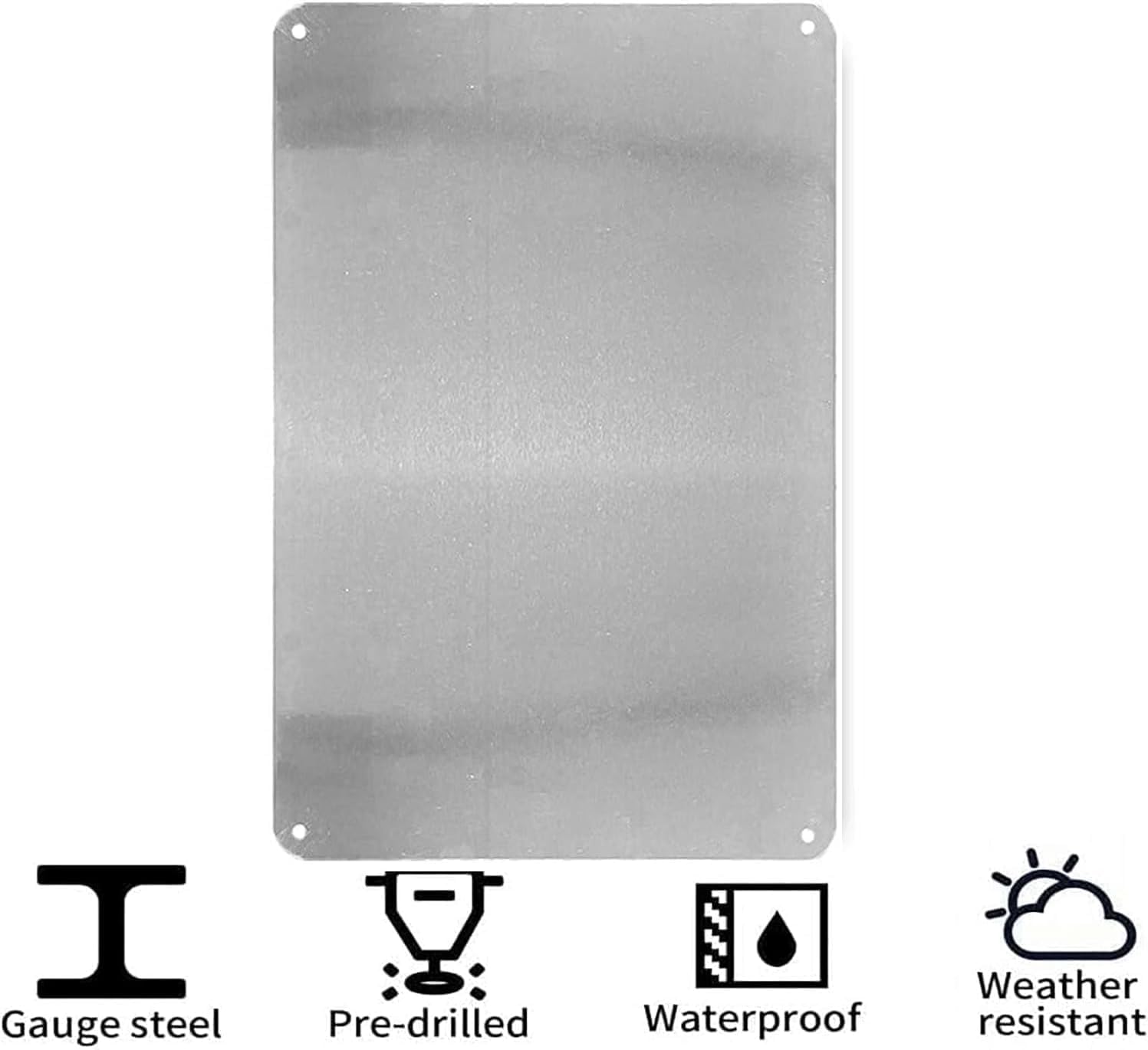 Tanda Logam Aturan Alat Saya G - Yard Sign Blank ulasan dan harga