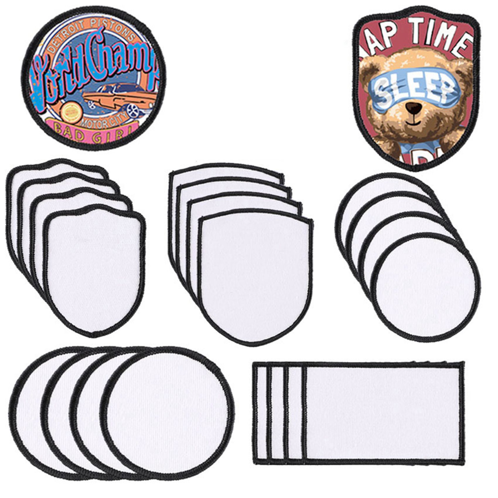 Patch Kain Sublimasi SHGO-180P - Hat Sublimation Blank ulasan dan harga