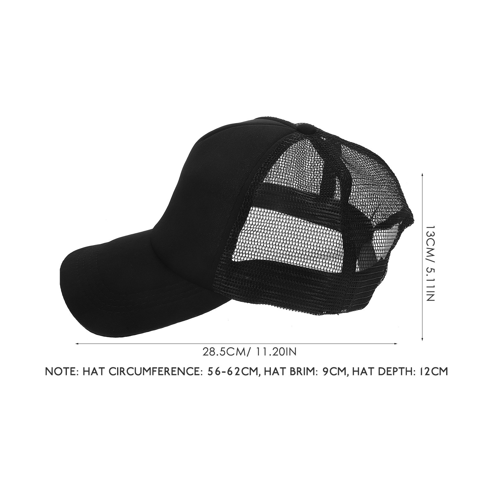10Pcs Topi Baseball Jaring Kos - Hat Sublimation Blank ulasan dan harga