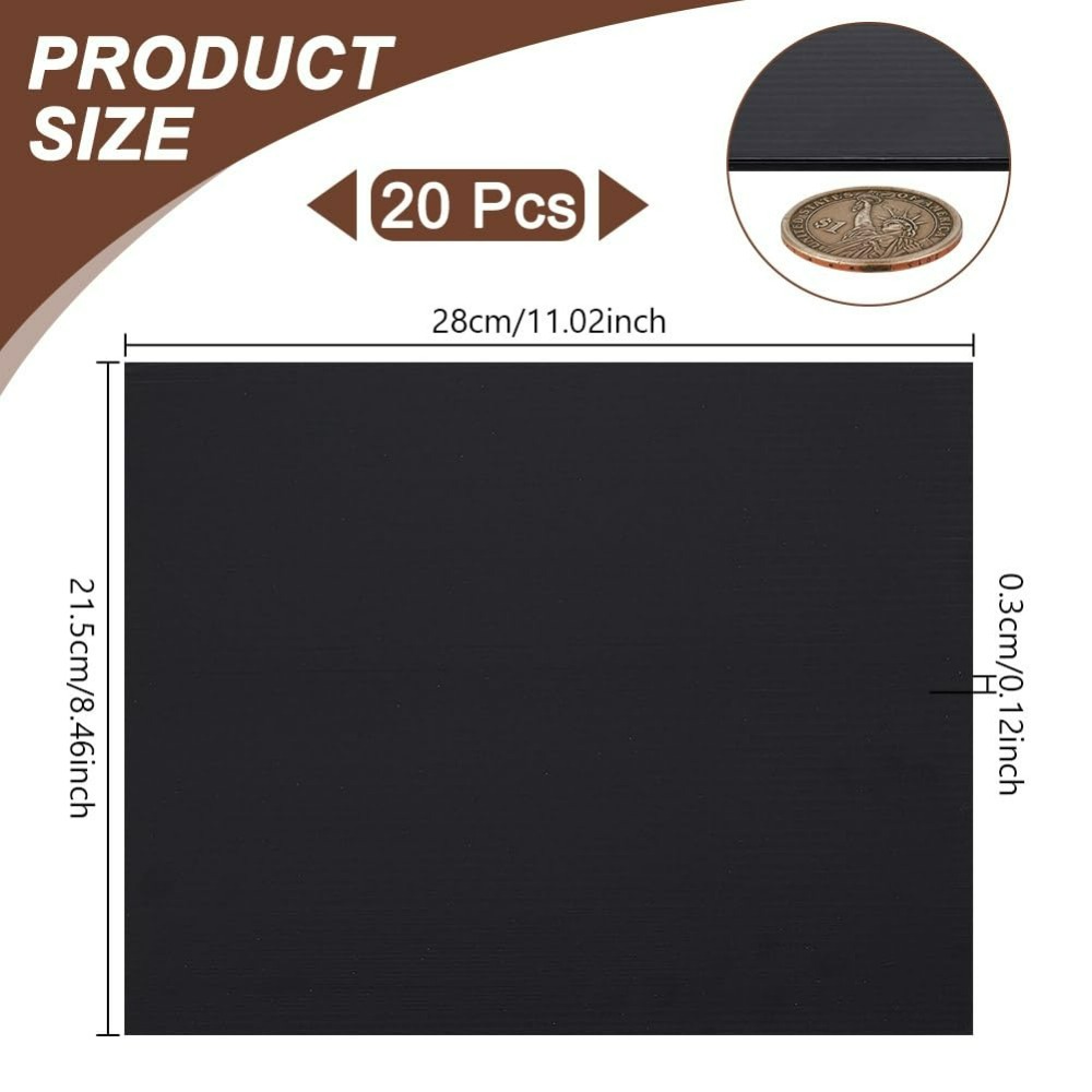 20 Lembar Lembaran Plastik Ber - Yard Sign Blank ulasan dan harga