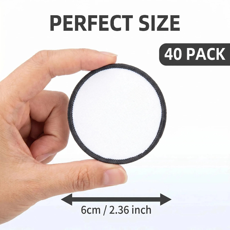 40 Buah Patch Sublimasi Kain u - Hat Sublimation Blank ulasan dan harga