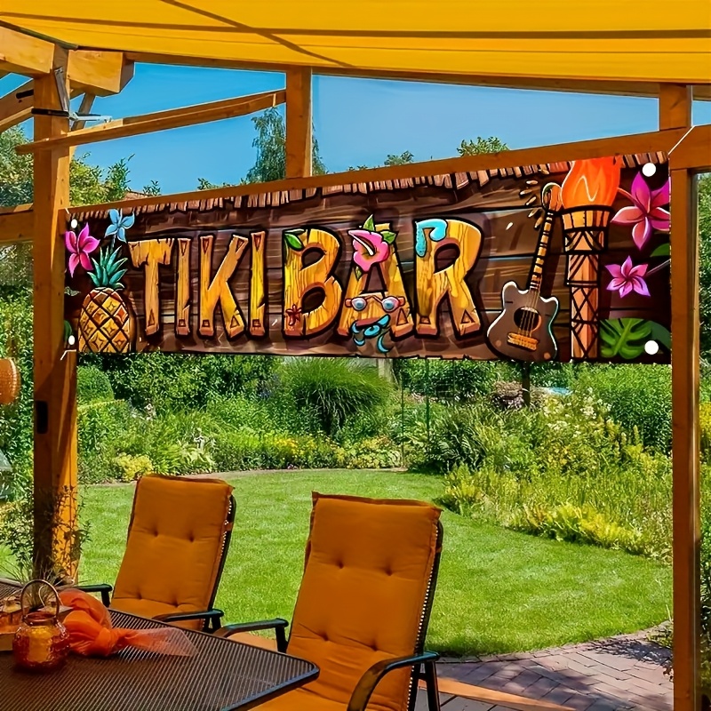 Spanduk Bar Tiki Dekorasi Pest - Yard Sign Blank ulasan dan harga