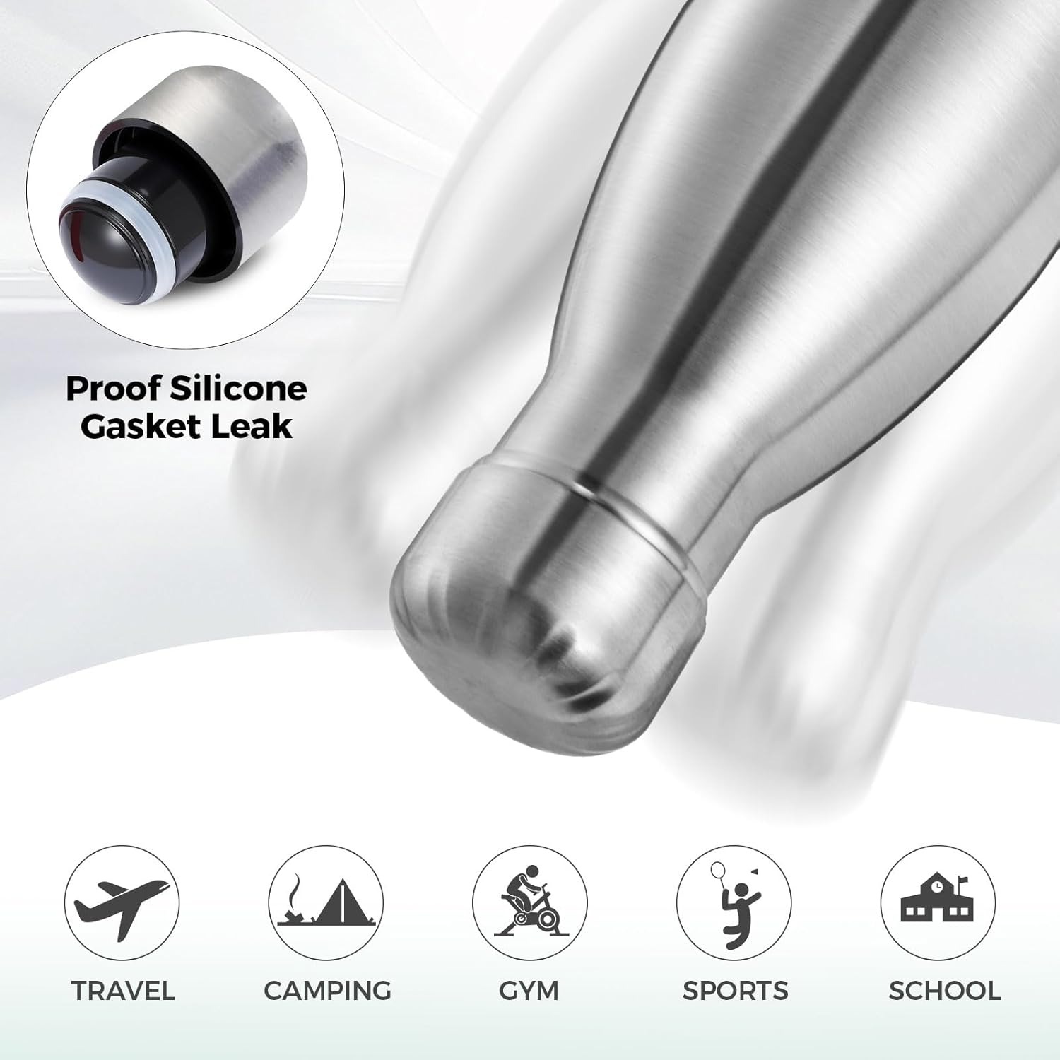 Botol Termos Air Stainless Ste - Water Bottle Blank ulasan dan harga