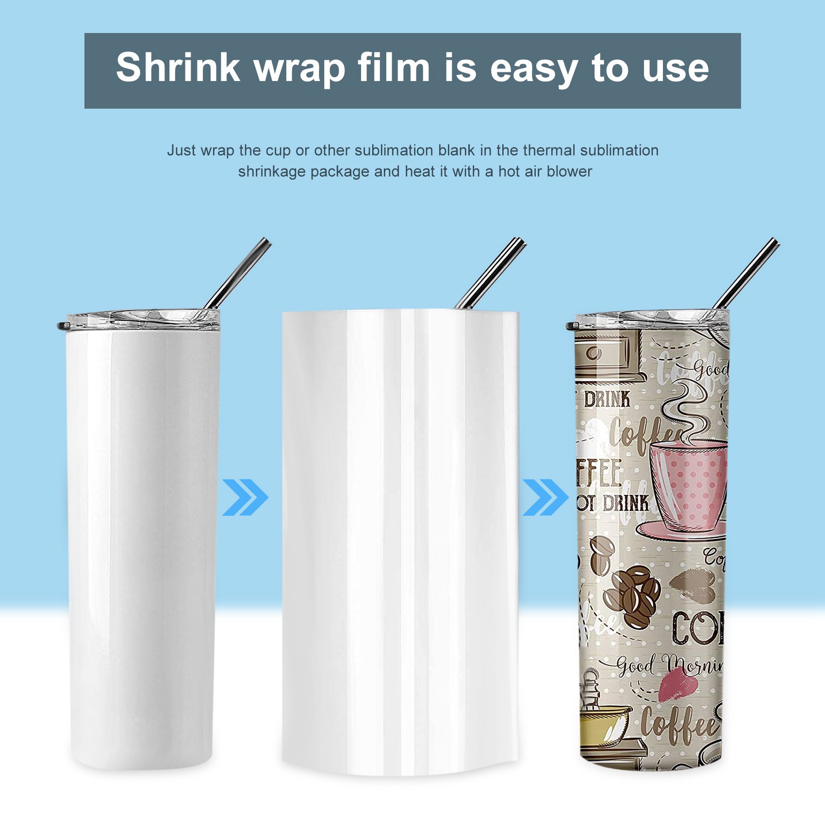 ABHI-30 Buah Film Pembungkus S - Sublimation Mug White ulasan dan harga